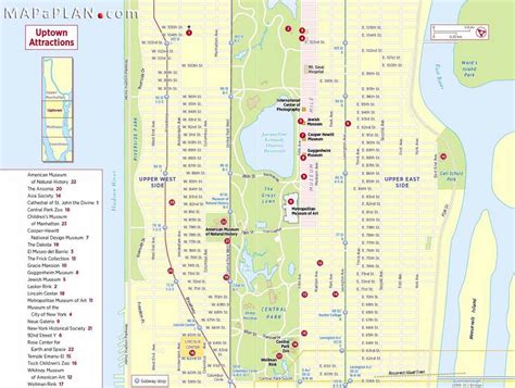 New York City Manhattan Printable Tourist Map Places Id Like To With