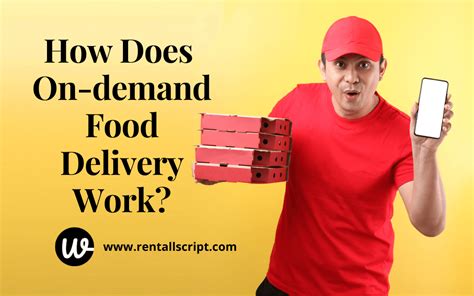 How Does On Demand Food Delivery Work Food Delivery Food Delivery Business Food Delivery App