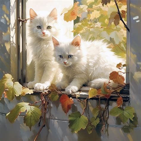 Cat's Secret Garden N°9 Free Stock Photo - Public Domain Pictures