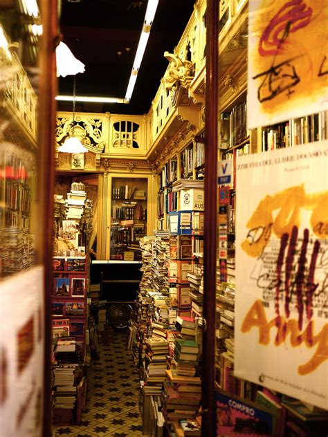 Cool Living Old Book Store In Barcelona