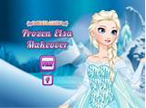 Pictures of Game Frozen Makeup