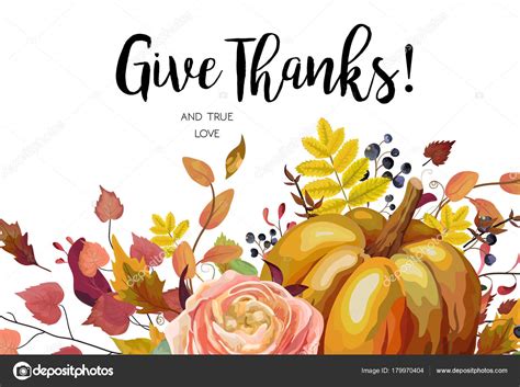 Check spelling or type a new query. Happy Thanksgiving Vector floral watercolor style hand ...