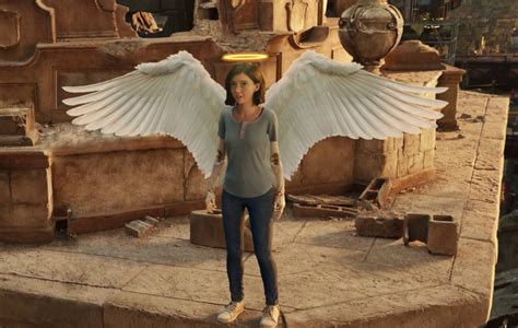 Our Battle Angel Spreading Her Wings Ready To Rid The World Of All
