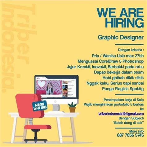 Surat kontrak kerjasama event organizer. Lowongan Kerja Desain Grafis Masa Kini di Solo - INFO ...