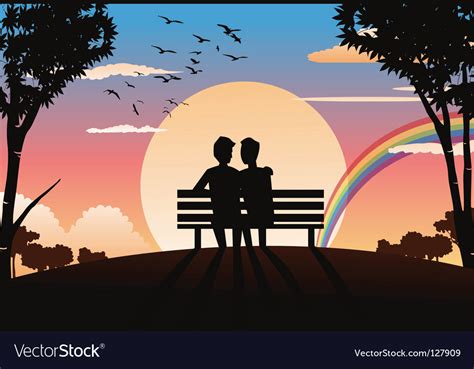 Gay Love Royalty Free Vector Image Vectorstock