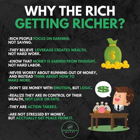 Why The Rich Getting Richer How To Get Rich Business Quotes