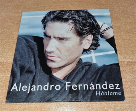 Alejandro Fernandez Hablame Shakira Rara PromociÓn EspaÑa Cd Manga