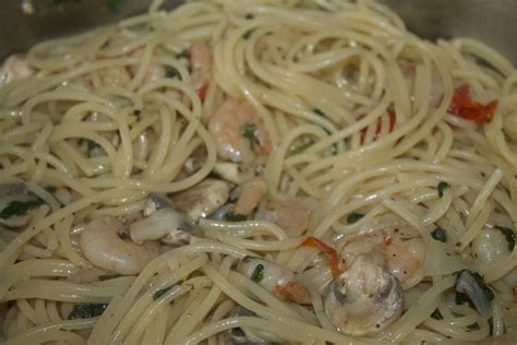 2 tablespoons cilantro , minced. Marinated Shrimp and Pasta Recipe