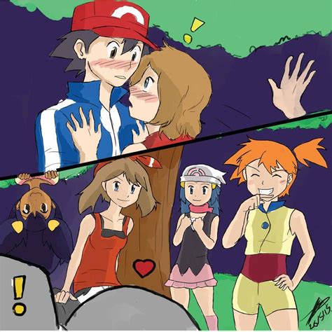 W Well It S Just Serena And Ash From Pokemon Xy It Turned Out To Be