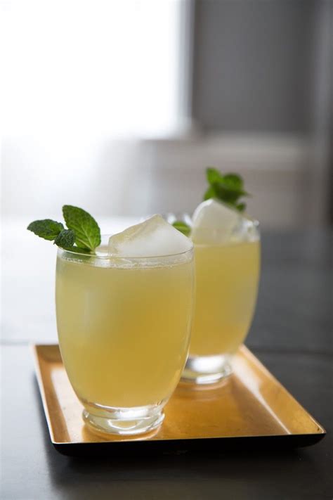 Sparkling Honey Lemon Gingerade Via Salt And Wind Flavored Lemonade
