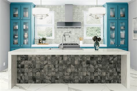 A Tiled Kitchen Island Might Just Be Your Next Kitchen Upgrade Tilers