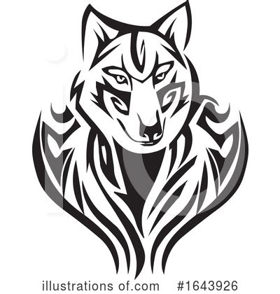Wolf Clipart Illustration By Morphart Creations