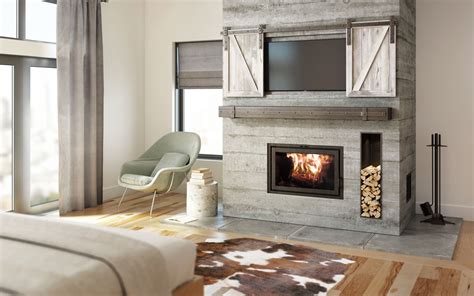 Contemporary Wood Fireplace The Ambiance Elegance Wood Fireplace Uses