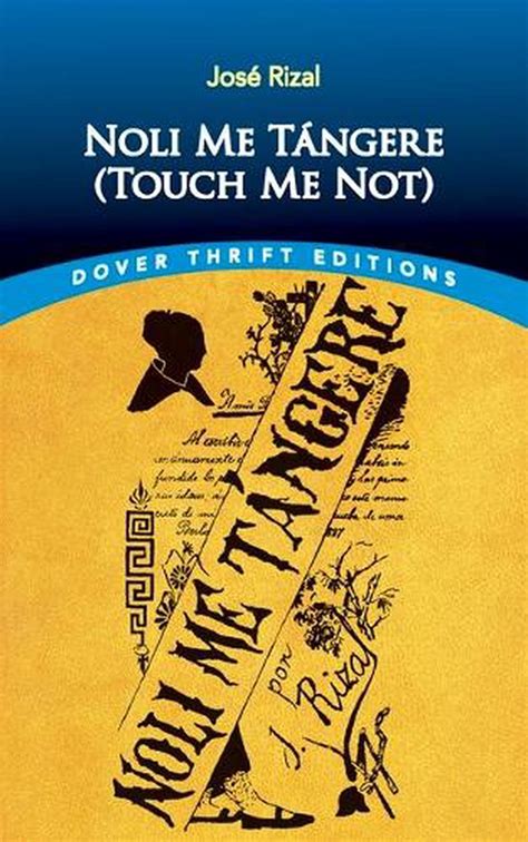 Noli Me Tangere Touch Me Not By Jose Rizal Paperback Book Free