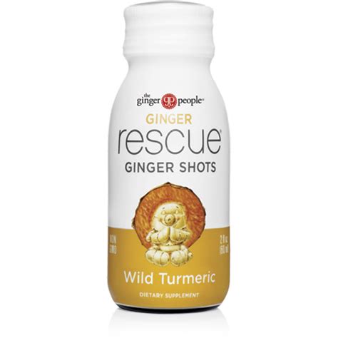 Ginger Rescue® Ginger Shots Wild Turmeric The Ginger People Us