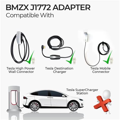 j1772 evs adapter for tesla model 3 y x s to j1772 adapter charger max 48a 250v buy high