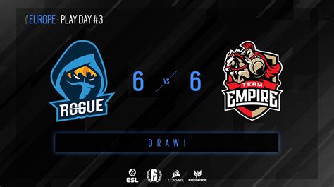 Team Empire And Rogue Stall Each Other Out In Battle For Top Eu Slot In