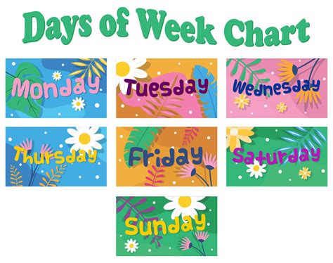 Printable Days Of The Week Calendar Month Calendar Printable Vrogue