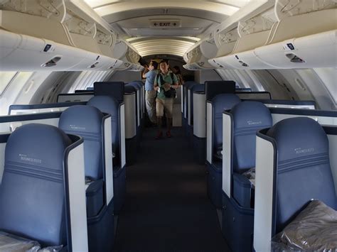 New Delta 747 400 Business Elite Upper Deck Cabin View Flickr