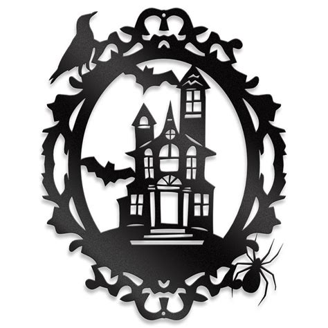 Haunted Mansion In 2021 Halloween Silhouettes Cricut Halloween