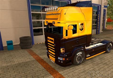 Ups Skin For Scania Rjl Ets2 Mods
