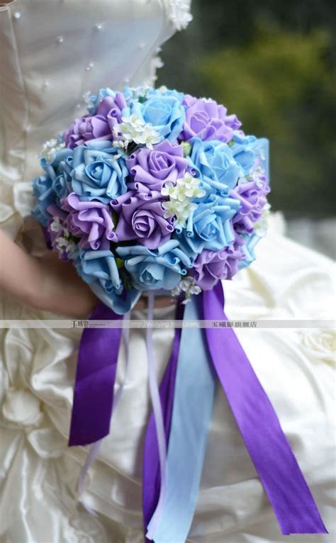 New Style Handflower Wedding Bouquet Artificia 30 Rose