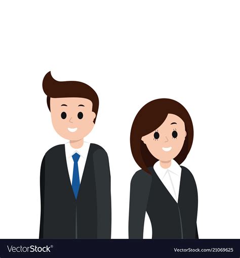 Business Man And Woman Cartoon Collection Uk Fashion Coalition