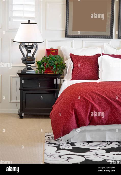 Beautiful Luxury Bedroom Stock Photo Alamy