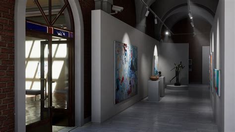 Contemporary Art Gallery In Environments Ue Marketplace