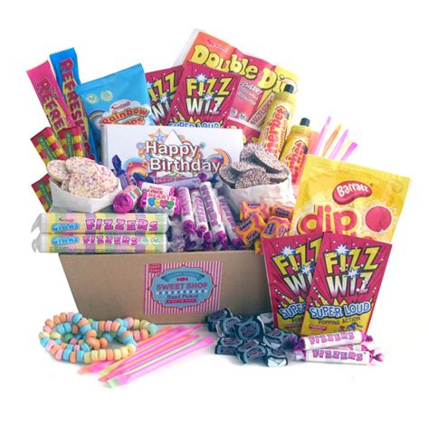 Sweet Hampers Birthday Retro Sweets Hamper