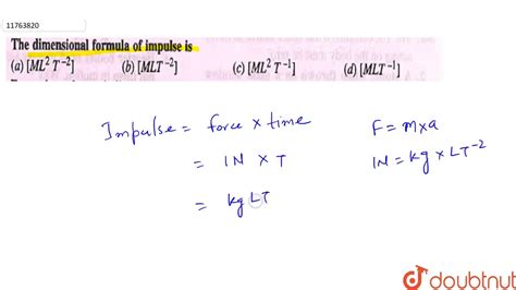 Fine Beautiful Dimensional Formula For Impulse Collins Edexcel Gcse Maths