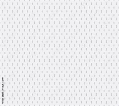 White Hockey Jersey Texture Seamless Vector Pattern Sports Background