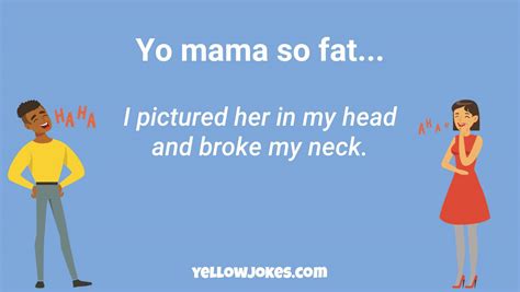 Hilarious Mama So Fat Jokes That Will Make You Laugh