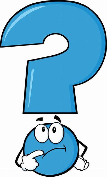 Question Cartoon Mark Thinking Character Asking Does