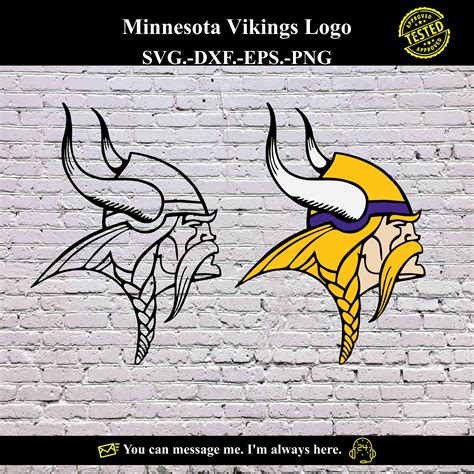 Minnesota Vikings Logo Svg Vector Digital Product Instant Inspire