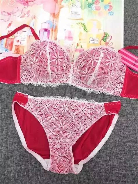 Sexy Lingerie Sets Half Cup Brassiere Women Comfy Push Up Bra And Panty