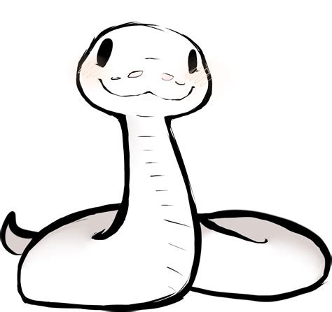 Download Hd Draw One Eyed Snake Added By Markowuzhere Cute Easy