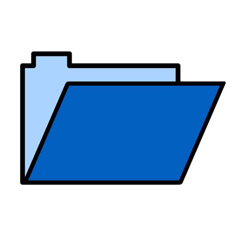 Blue Folder Lite Png Svg Clip Art For Web Download Clip Art Png