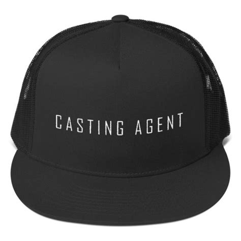 Casting Agent Trucker Cap By No Budget