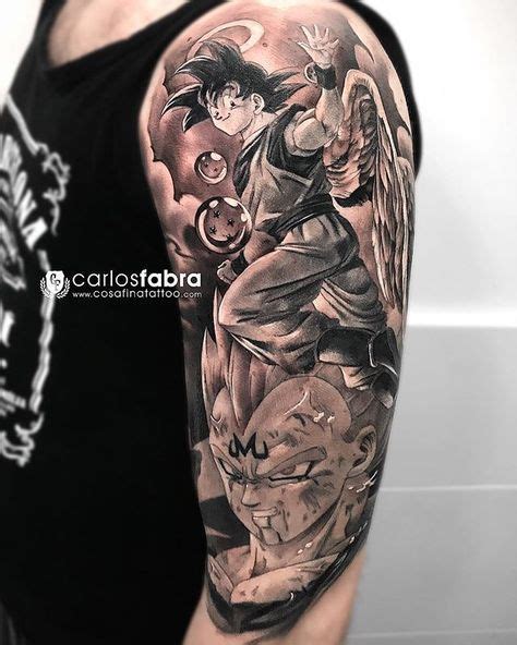 The goku and vegeta fusion form gogeta appeared first in this movie convincing series creator akira toriyama to develop the new potara fusion form vegerot for when they fused in the manga. Pin by Dondi Jones on Dragon Ball Z Tattoo | Dragon ball ...