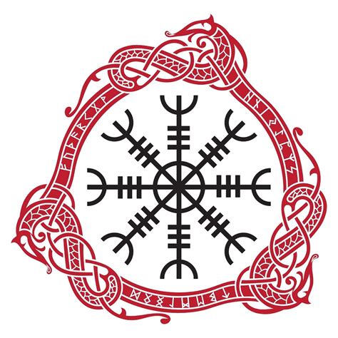 Aegishjalmur Old Norse Magical Symbol