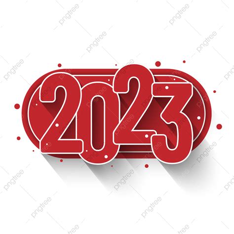 Red 2023 Vector Png Vector Psd And Clipart With Transparent