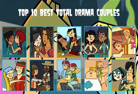 Top 10 Best Total Drama Canon Couples By 2000thcenturylinda On Deviantart