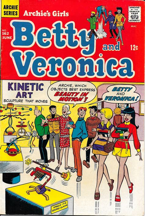 Archies Girls Betty And Veronica Comic Book 162 Etsy