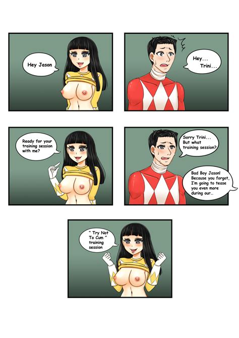 Rule 34 Breasts Comic Page Jason Lee Scott Mighty Morphin Power