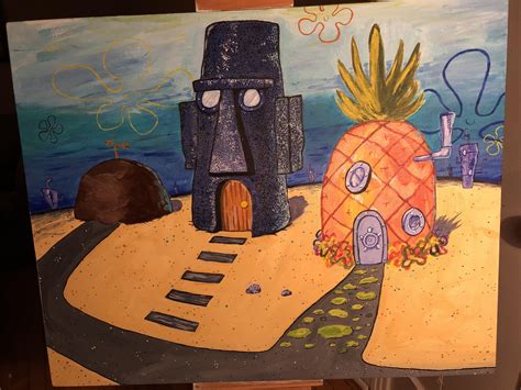 I Paint Spongebob Memes And Scenes From Spongebob In My Free Time