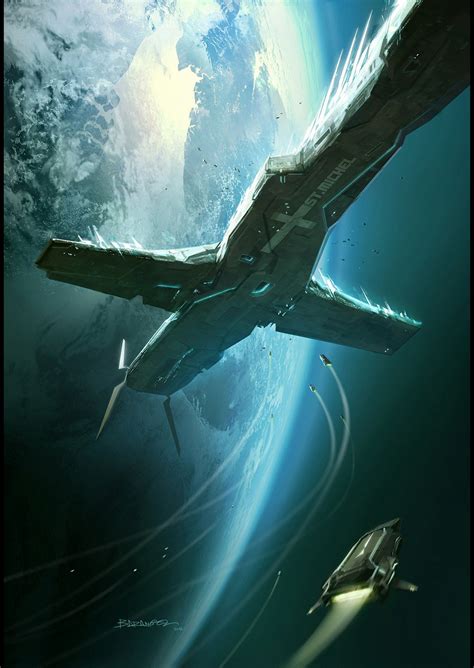 Spaceship Art Id 42532 Art Abyss