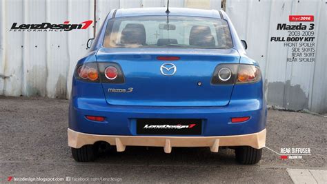 Mazda 3 Bk Lenzdesign Bodykit And Spoilers 2003 2004 2005 2006 2007 2008