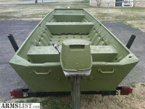 Armslist For Saletrade 14ft Aluminum Jon Boat W15hp Outboard