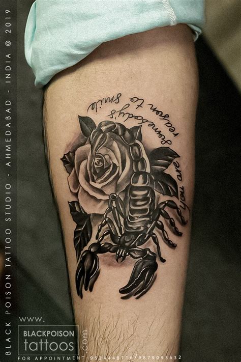 Best Scorpion Tattoo Design Of All Time Inked By Black Poison Tattoos